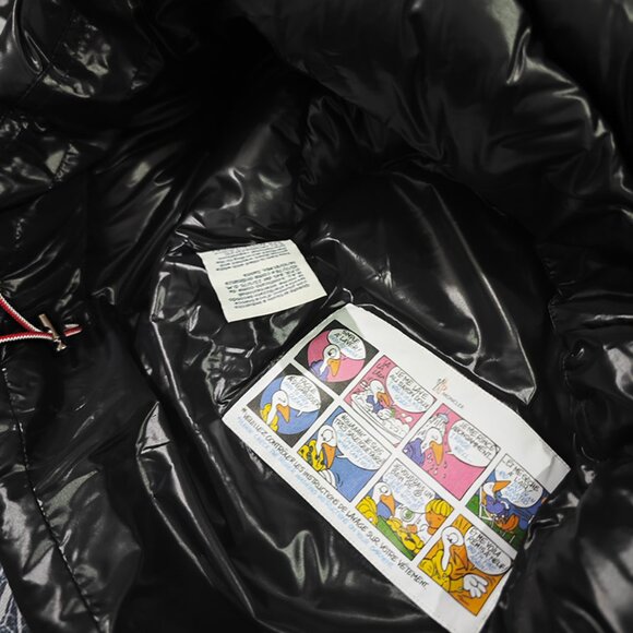 Moncler Black Hooded Down Jacket - Picture 7 of 10